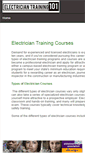 Mobile Screenshot of electriciantraining101.com